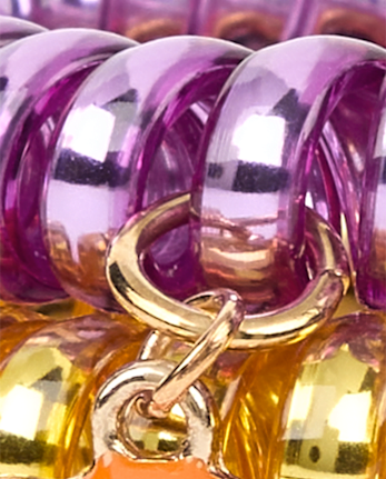 Girls Halloween Coil Bracelet 3-Pack