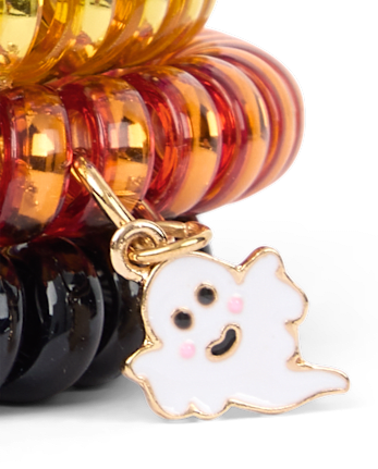 Girls Halloween Coil Bracelet 3-Pack