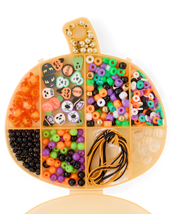 Girls Halloween DIY Beaded Bracelet Set