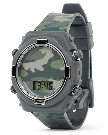 Boys Camo Digital Watch