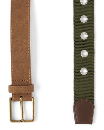 Boys Belt 2-Pack