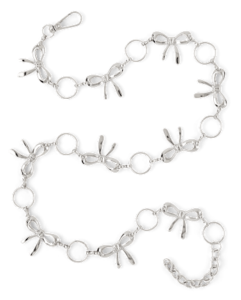 Girls Bow Chain Belt