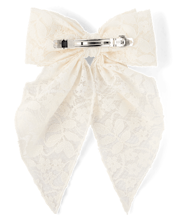 Girls Lace Bow Hair Clip