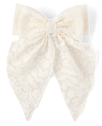 Girls Lace Bow Hair Clip