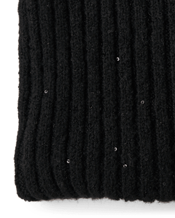 Girls Sequin Neck Gaiter