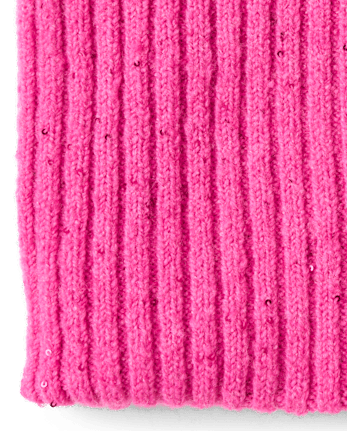 Girls Sequin Neck Gaiter