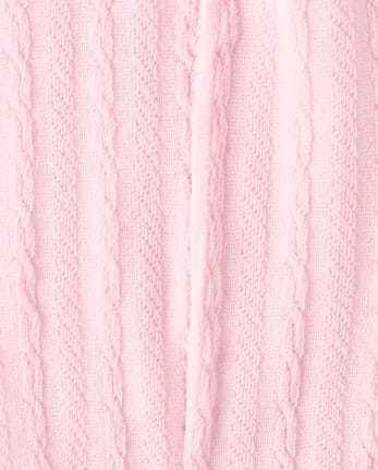 Baby Girls Cable Knit Tights 2-Pack