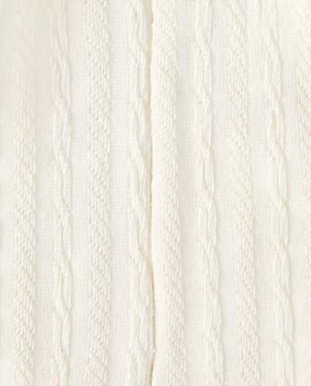 Baby Girls Cable Knit Tights 2-Pack