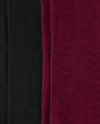Girls Pointelle Boot Socks 2-Pack