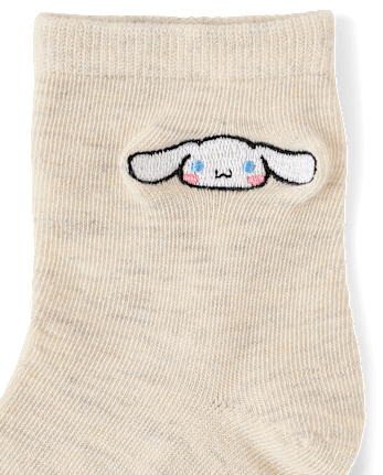 Girls Hello Kitty® Embroidered Midi Socks 6-Pack