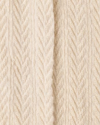 Girls Pointelle Tights 2-Pack