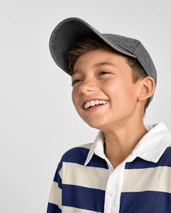 Kids Denim Baseball Hat