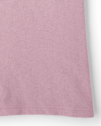Girls School Catch My Vibes Varsity Graphic Tee - ANTIQUE IRIS CL