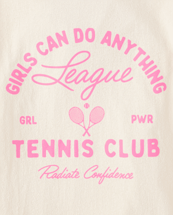 Girls Tennis Club Graphic Tee