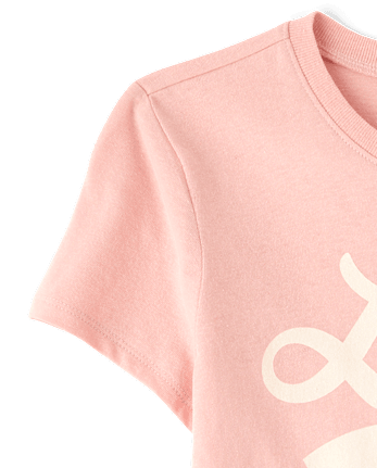 Girls Love Cat Graphic Tee