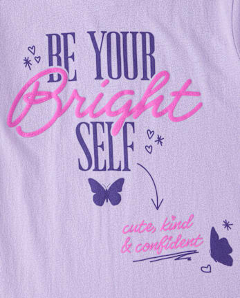 Girls Bright Self Graphic Tee