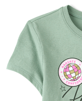 Girls Positivity Graphic Tee