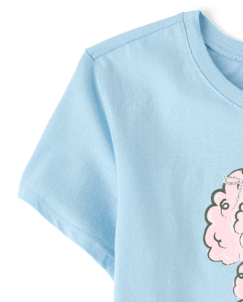 Girls Dog Graphic Tee
