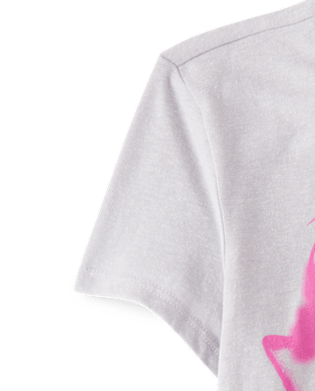 Girls Panda Graphic Tee