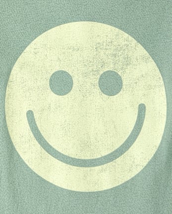 Girls Happy Faces Graphic Tee
