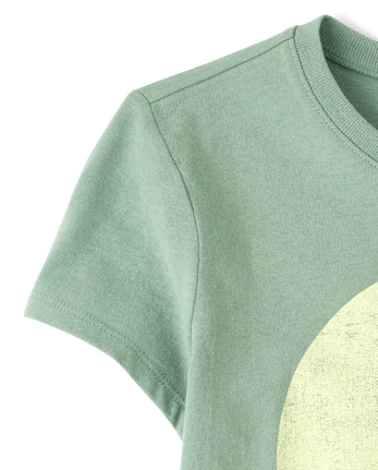 Girls Happy Faces Graphic Tee