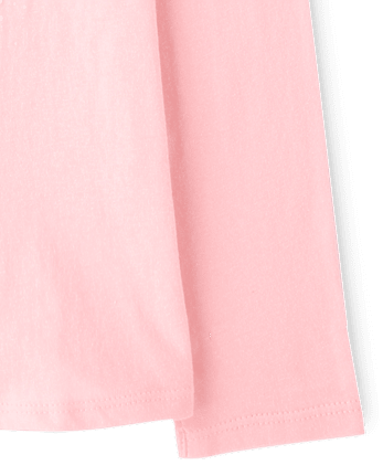 Girls Christmas Cat Graphic Tee - PINK SEA SALT