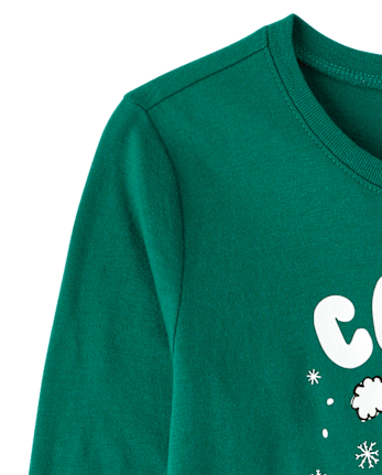 Girls Christmas Capybara Graphic Tee - GARDEN STROLL