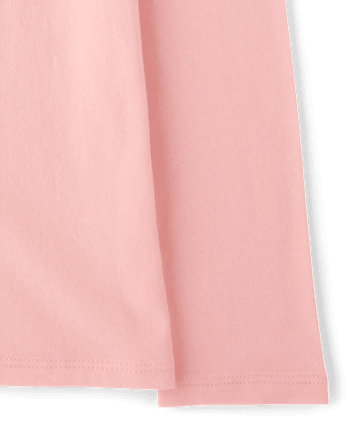 Girls Hanukkah Graphic Tee - PINK SEA SALT