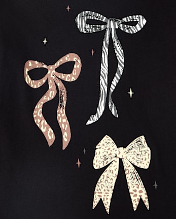 Girls Bows Graphic Tee