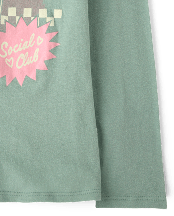 Girls Matcha Graphic Tee