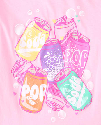 Girls Soda Graphic Tee