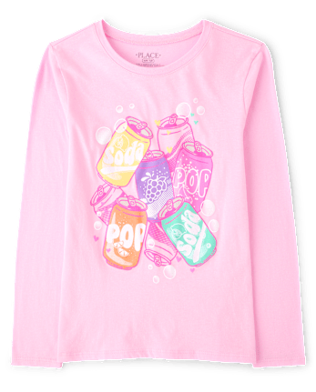 Girls Soda Graphic Tee