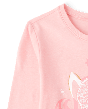 Girls Unicorn Graphic Tee