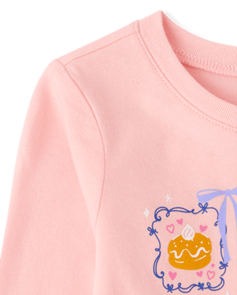 Baby And Toddler Girls Hanukkah Graphic Tee - PINK SEA SALT