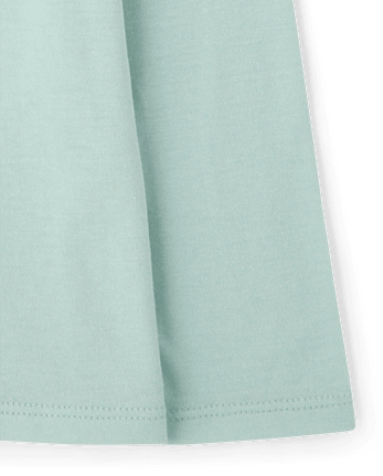 Baby And Toddler Girls Grandpa's Girl Graphic Tee - MINT CREAM