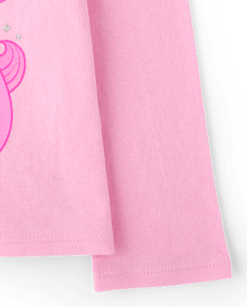 Baby And Toddler Girls Unicorn Graphic Tee
