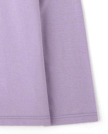 Baby And Toddler Girls Extra Graphic Tee - PETAL PURPLE