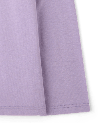 Baby And Toddler Girls Extra Graphic Tee - PETAL PURPLE