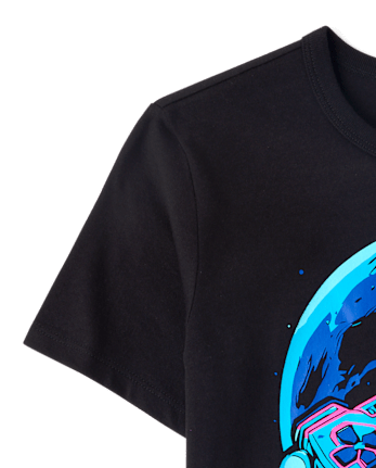 Boys Video Game Space Graphic Tee
