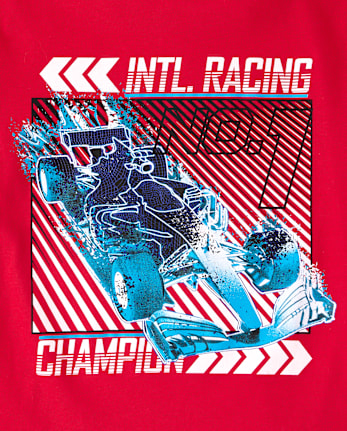 Boys Racecar Graphic Tee