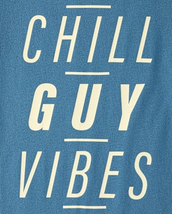 Boys Chill Guy Vibes Graphic Tee
