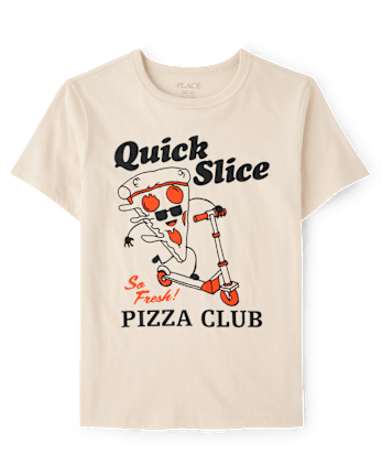 Boys Pizza Club Graphic Tee