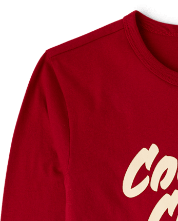 Kids Cousin Crew Graphic Tee - RED OCHRE