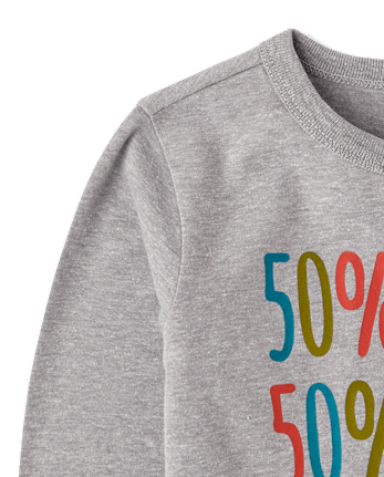 Baby And Toddler Boys Cute Wild Graphic Tee - S/D GRAY OWL