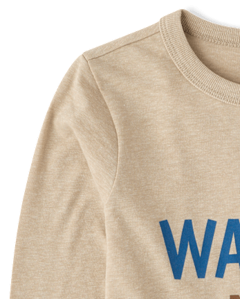 Baby And Toddler Boys Wasn't Me Graphic Tee - S/D SANDWASH