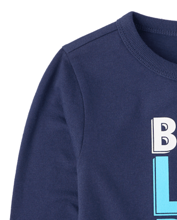 Baby And Toddler Boys Best Lil' Bro Ever Graphic Tee - THUNDER BLUE