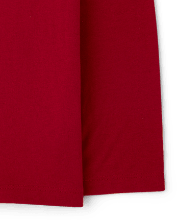 Baby And Toddler Cousin Crew Graphic Tee - RED OCHRE