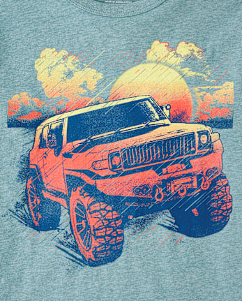 Boys Monster Truck Graphic Tee