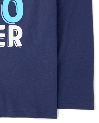 Boys Best Lil' Bro Ever Graphic Tee - THUNDER BLUE