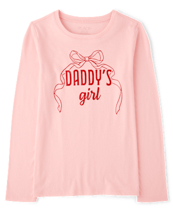 Girls Daddy's Girl Graphic Tee